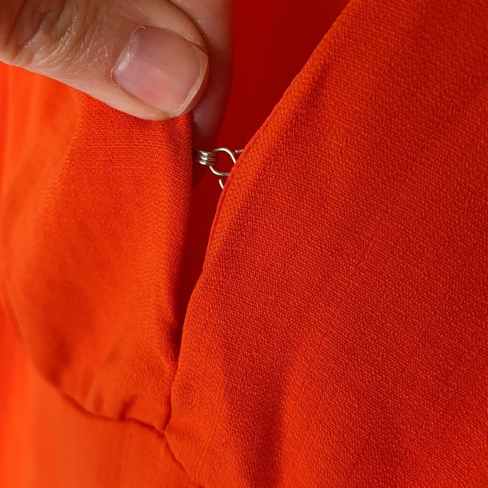 Red Mini Tea Dress S - Picture 5 of 6